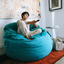 Adult Bean Bag Chair - Queen - NEST Bunny Fur