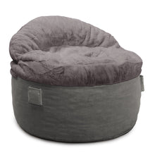 Adult Bean Bag Chair - Queen - NEST Bunny Fur