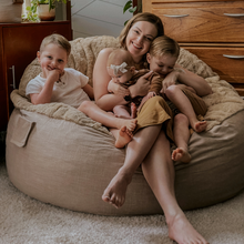 Adult Bean Bag Chair - Full - NEST Bunny Fur