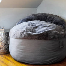 Adult Bean Bag Chair - Queen - NEST Bunny Fur